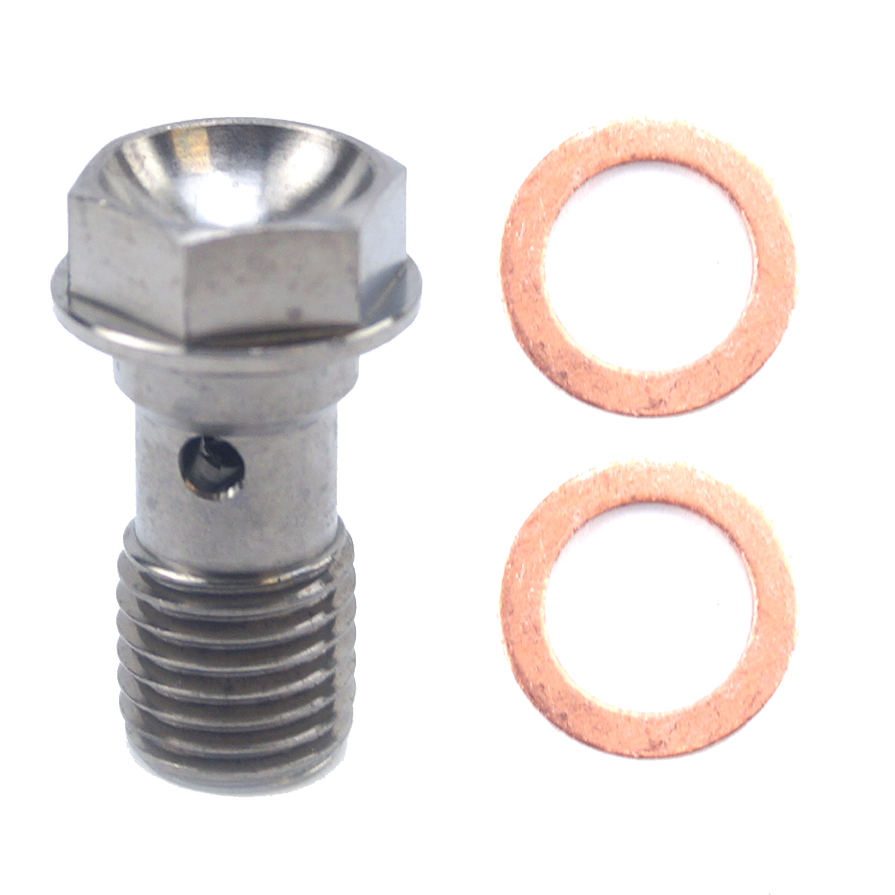 06222827 BREMBO RACING DOUBLE BOLT BANJO M10X1 STAINLESS STEEL - Foto 5