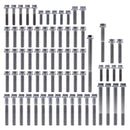 Titanium Engine Bolt Kit Kawasaki KX 125 1985 - 2005 74 Bolts