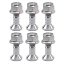 REAR SPROCKET BOLT SET PACK OF 6 SUZUKI RM 125 250 RMZ 250 450 M8x30mm