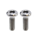 PEG MOUNT BOLTS PACK OF 2 KAWASAKI KX KXF KLX 250 450 2006 – 2021 M8x1.25 25mm 92154-0515