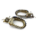 TITANIUM FOOT PEGS YAMAHA YZ YZF WR WRF 65 85 125 250 400 450 1999 - 2022