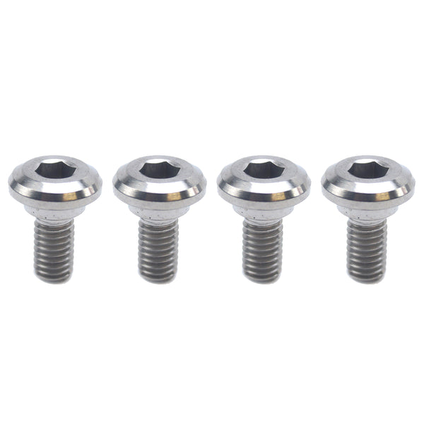 FRONT BRAKE DISC BOLTS PACK OF 4 ALLEN HEAD KAWASAKI KX KXF 125 250 450 2005 - 2023 M8 09139-06142