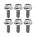 FRONT DISC BOLTS PACK OF 6 TM EN MX 125 144 250 300 450 M6 x 16mm