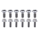FRONT AND REAR BRAKE DISC BOLT KIT (PACK OF 12) YAMAHA YZF 250 450 2001 - 2024 90149-06327-00 90151-06080-00