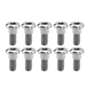 FRONT DISC BOLTS PACK OF 10 ALLEN HEAD SUZUKI LT-A 250 400 450 500 700 M8 09106-08160