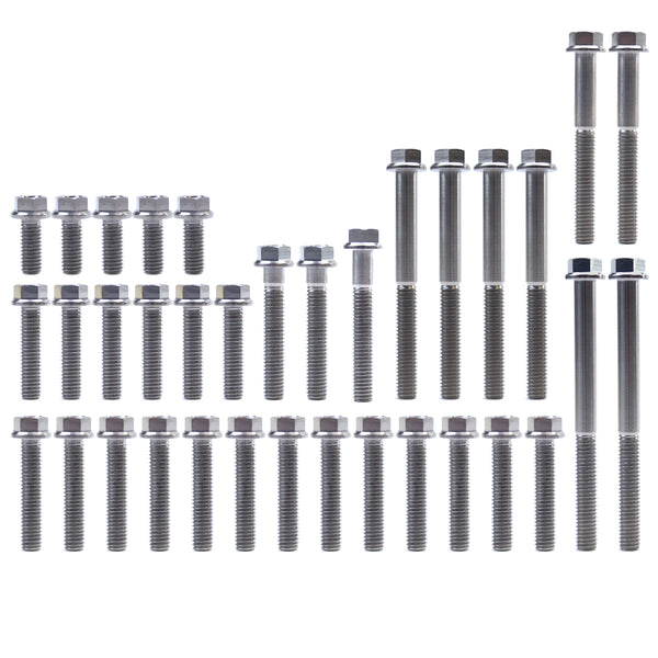 Titanium Engine Bolt Kit Yamaha YZ 65 2018 - 2019 35 Bolts