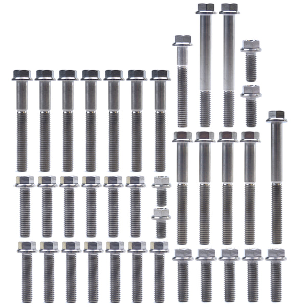 Titanium Engine Bolt Kit KTM GasGas Husqvarna SX TC MC 85 2018 - 2019 46 Bolts