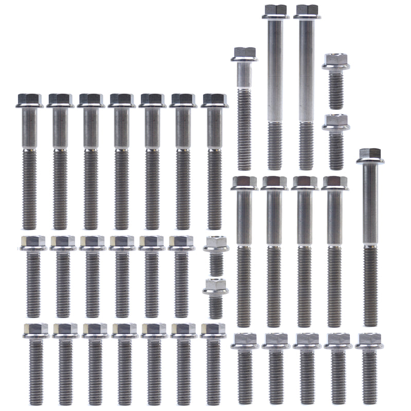 KTM GasGas Husqvarna SX TC MC 85 2018 - 2019 Titanium Engine Bolt Kit - 46 Bolts