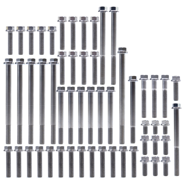 Honda CRF 450 R 2013 - 2016 Titanium Engine Bolt Kit - 55 Bolts