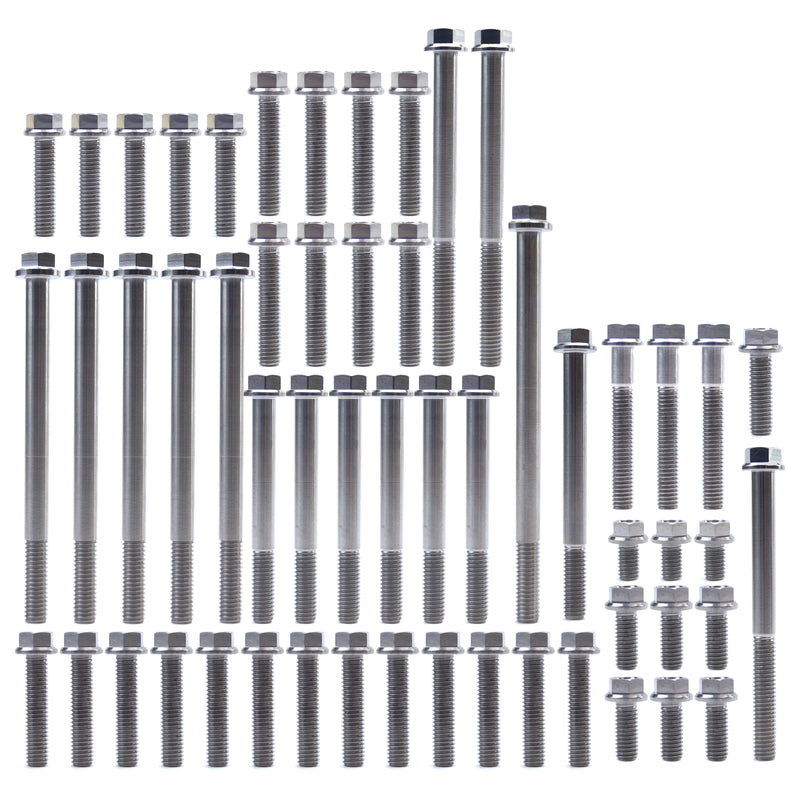 Honda CRF 450 R 2013 - 2016 Titanium Engine Bolt Kit - 55 Bolts