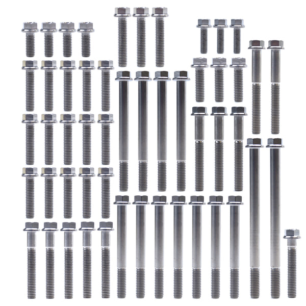 KTM Husqvarna 250 350 2011 - 2016 Titanium Engine Bolt Kit - 52 Bolts