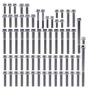 Titanium Engine Bolt Kit Kawasaki KX 250 1988 - 2007 65 Bolts