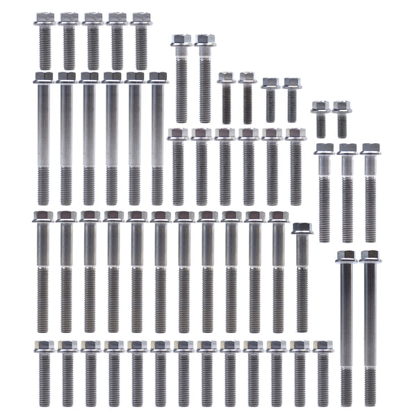 KTM EXC 250 F 2005 - 2011 Titanium Engine Bolt Kit - 55 Bolts