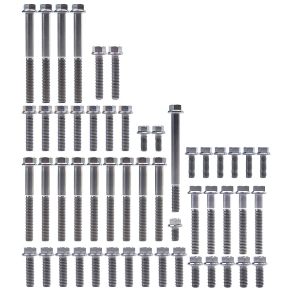 Suzuki RM 250 1996 - 2000 Titanium Engine Bolt Kit - 52 Bolts