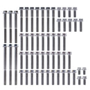 Titanium Engine Bolt Kit Yamaha YZ WR 250 F 2014 - 2019 56 Bolts