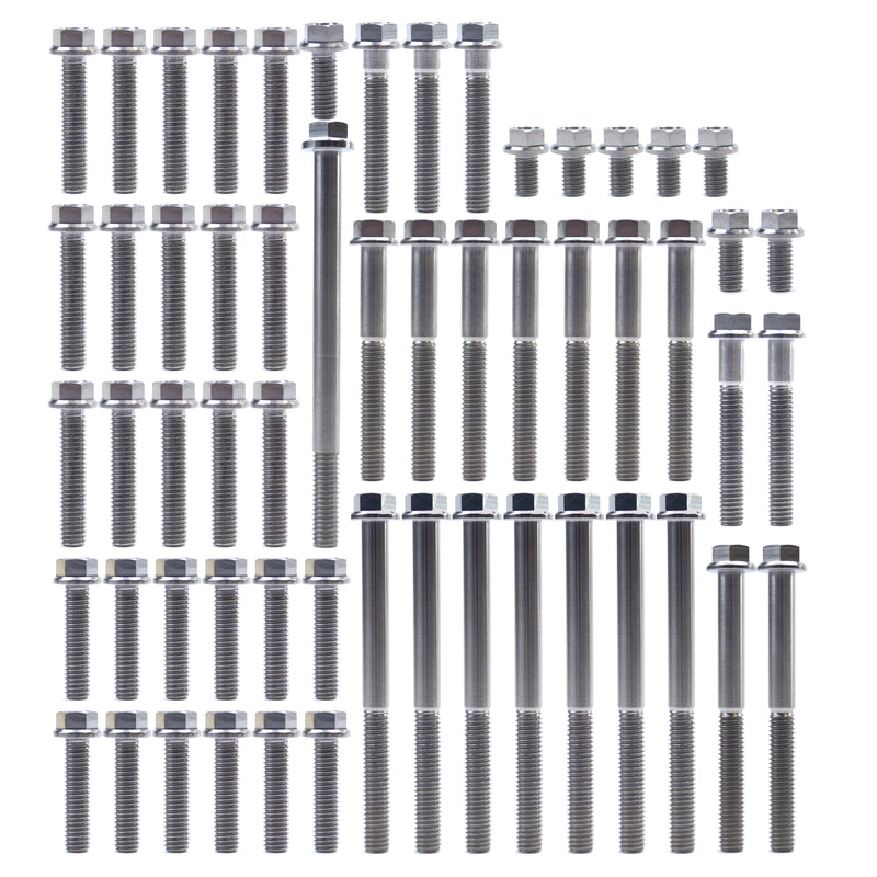 Yamaha YZ 450 F 2010 - 2013 Titanium Engine Bolt Kit - 57 Bolts