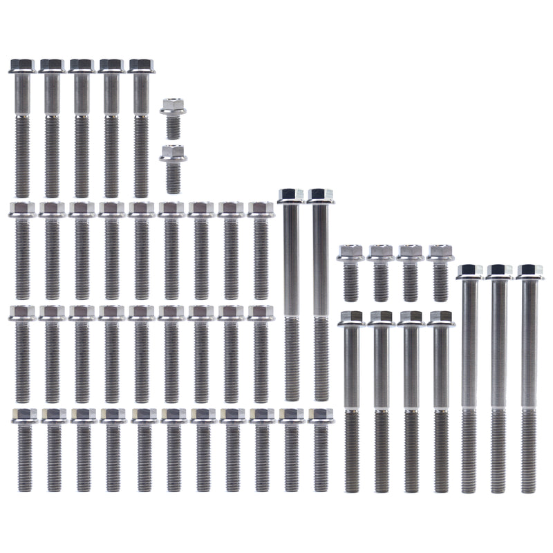 Yamaha YZ 450 F 2020 - 2022 Titanium Engine Bolt Kit - 49 Bolts