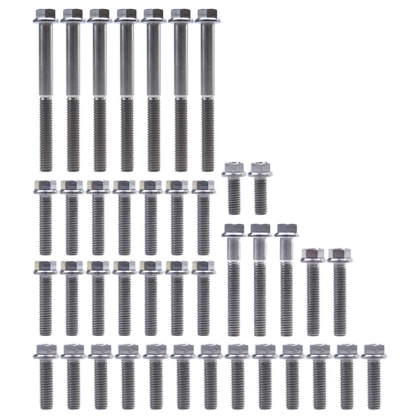 KTM SX XC 300 2023 Titanium Engine Bolt Kit - NA Bolts