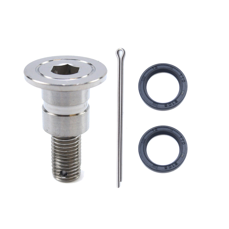 bicycle pedal bolt Titanium Rear Brake Pedal Bolt Kit