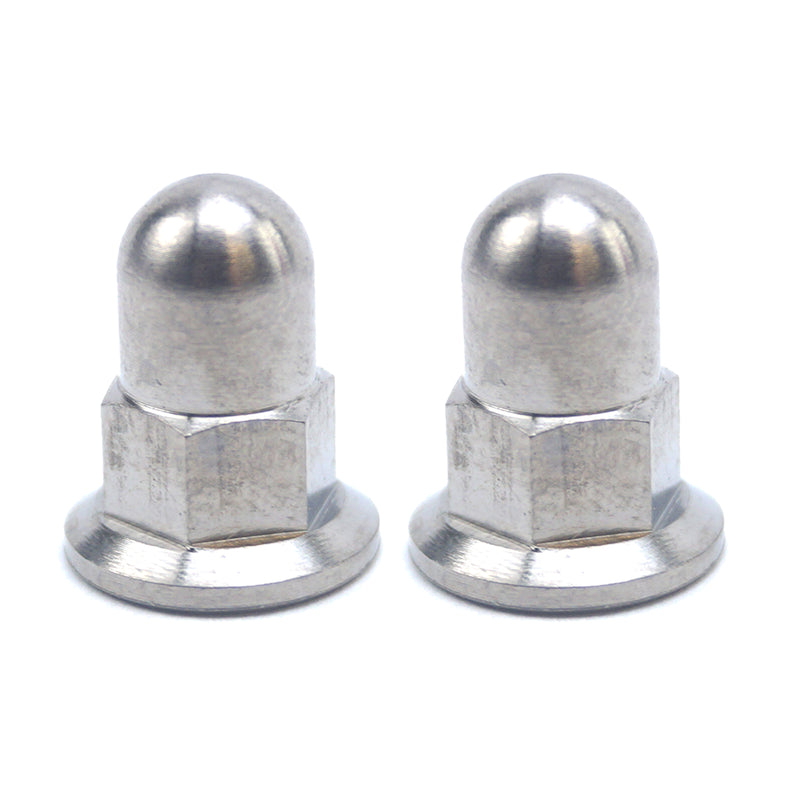 Dome Flange Nut - M5x0.80mm (Pack Of 2)