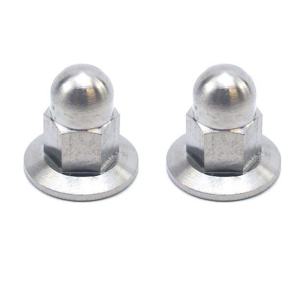 Dome Flange Nut - M6x1.00mm (Pack Of 2)