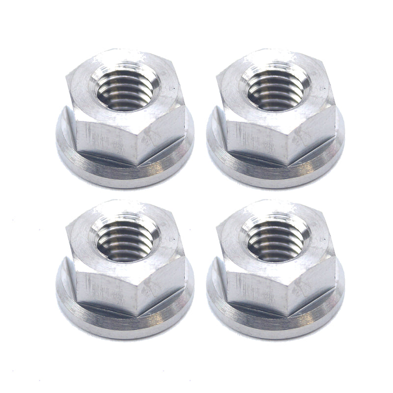 Flange Nut - M6x1.00mm (Pack of 4)