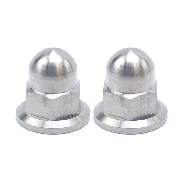 Dome Flange Nut - M8x1.25mm (Pack Of 2)