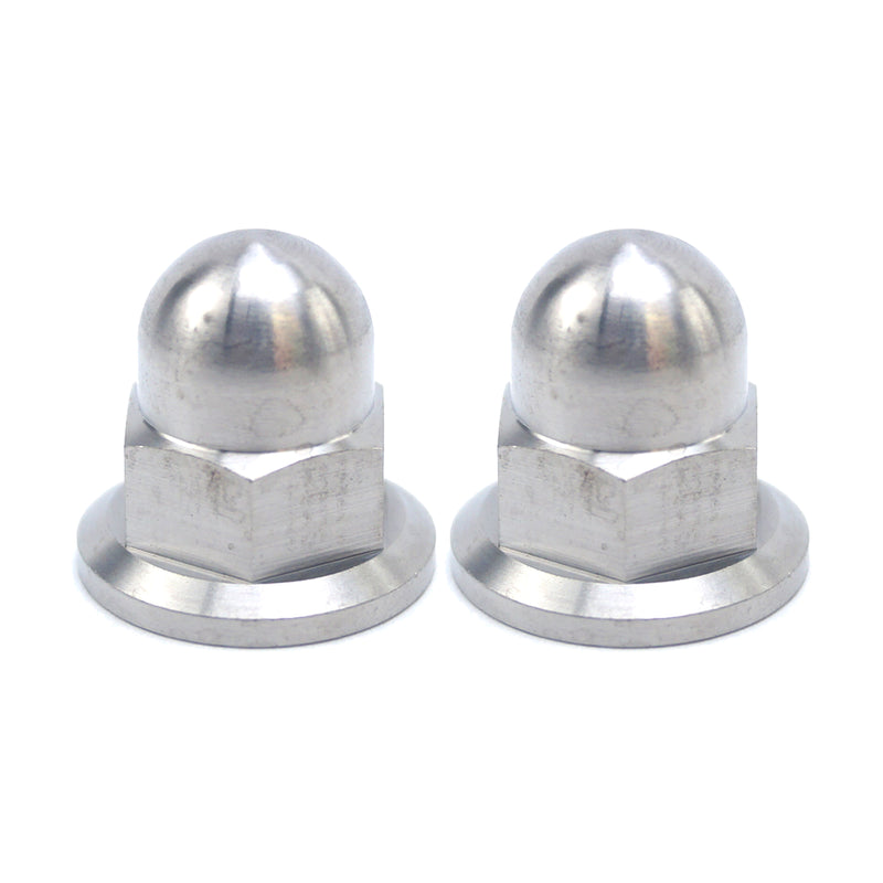 Dome Flange Nut - M8x1.25mm (Pack Of 2)