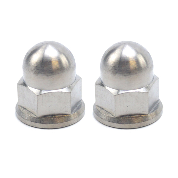 Dome Flange Nut - M10x1.25mm (Pack Of 2)