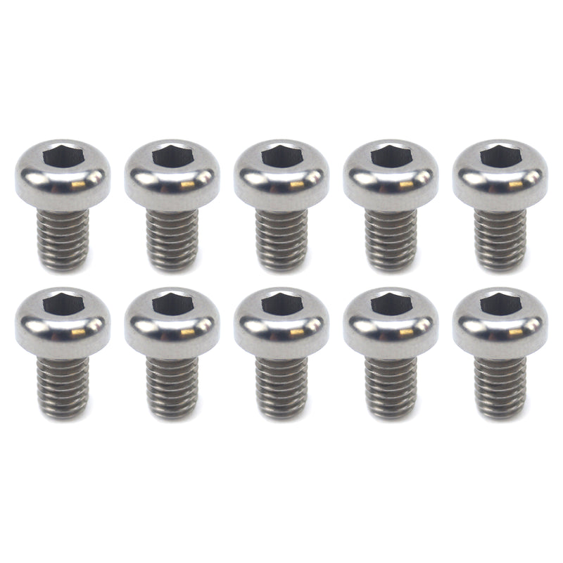 PAN HEAD ALLEN SCREW PACK OF 10 HONDA CRF R X 150 250 450 2002 - 2023 90115-KV3-700 M5X8mm