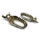 TITANIUM FOOT PEGS YAMAHA YZ 450 F 2023 - 2024